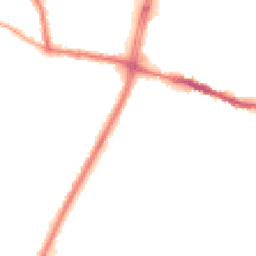 Night-time road noise heatmap for DY5 2JF