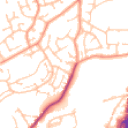 Daytime road noise heatmap for DY5 2QR