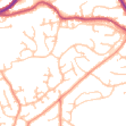 Daytime road noise heatmap for DY5 2SR