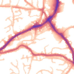 Daytime road noise heatmap for DY5 2UL