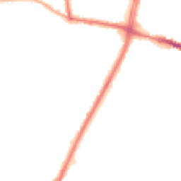 Night-time road noise heatmap for DY5 2XS