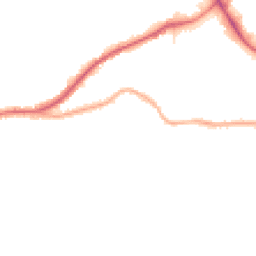 Night-time road noise heatmap for DY5 3DG