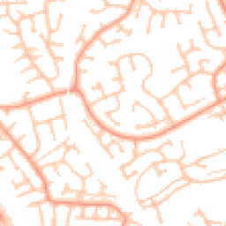 Daytime road noise heatmap for DY5 3PZ