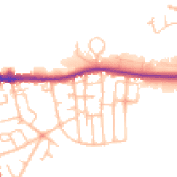 Daytime road noise heatmap for DY5 4HG