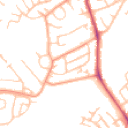 Daytime road noise heatmap for DY5 4PE