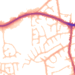 Daytime road noise heatmap for DY5 4PU