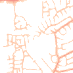 Daytime road noise heatmap for DY5 4QG