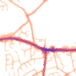 Daytime road noise heatmap for DY5 4TB