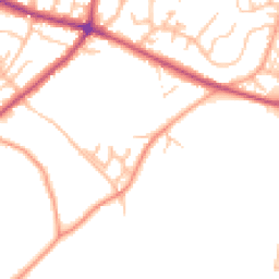 Daytime road noise heatmap for DY5 4UA