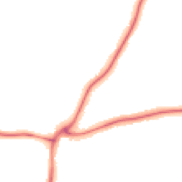 Night-time road noise heatmap for DY7 5AE