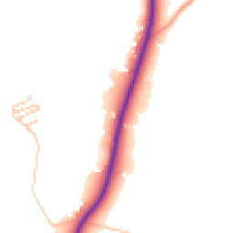 Daytime road noise heatmap for DY7 5AJ
