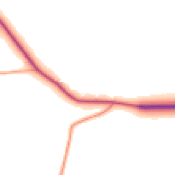 Daytime road noise heatmap for DY7 5BJ