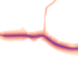 Daytime road noise heatmap for DY7 5BQ