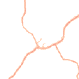 Daytime road noise heatmap for DY7 5DB