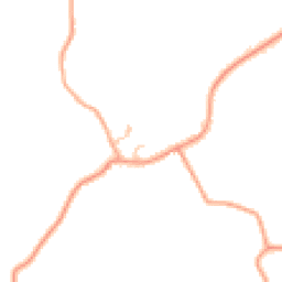Daytime road noise heatmap for DY7 5DL