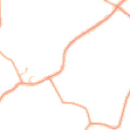 Daytime road noise heatmap for DY7 5EA