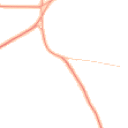 Daytime road noise heatmap for DY7 5EF