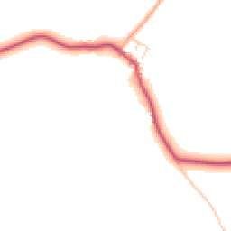 Daytime road noise heatmap for DY7 5HB
