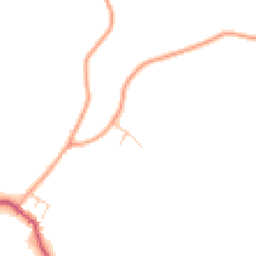 Daytime road noise heatmap for DY7 5HR