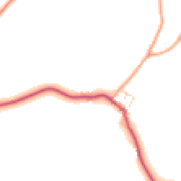 Daytime road noise heatmap for DY7 5JA