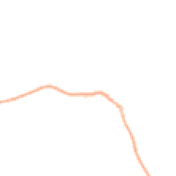 Night-time road noise heatmap for DY7 5JA