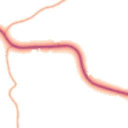 Daytime road noise heatmap for DY7 5JF