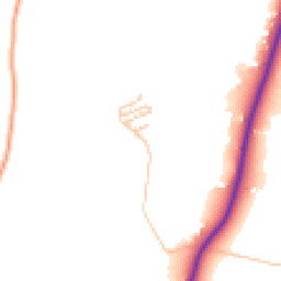 Daytime road noise heatmap for DY7 5PA