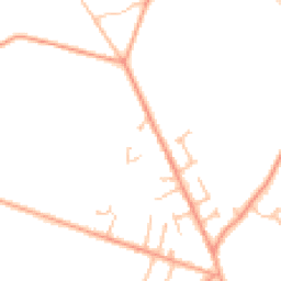 Daytime road noise heatmap for DY7 6BF