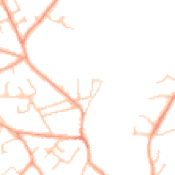 Daytime road noise heatmap for DY7 6EP