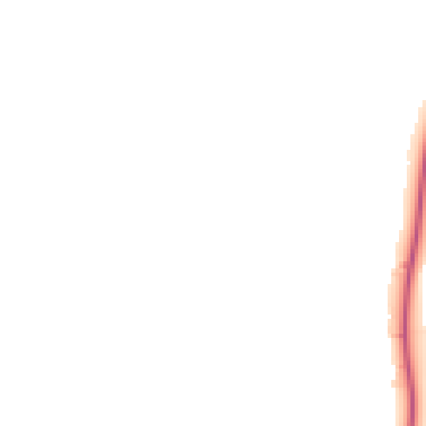 Night-time road noise heatmap for DY7 6FB