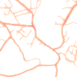 Daytime road noise heatmap for DY7 6HF