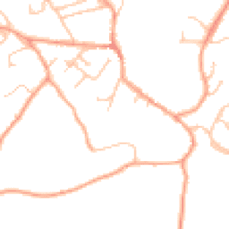 Daytime road noise heatmap for DY7 6HN