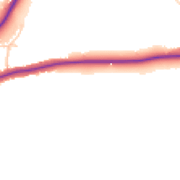 Daytime road noise heatmap for DY7 6QY