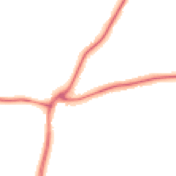 Night-time road noise heatmap for DY7 6RP