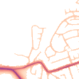 Daytime road noise heatmap for DY7 6SL