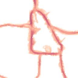 Night-time road noise heatmap for DY8 1AE