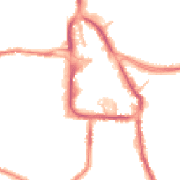 Night-time road noise heatmap for DY8 1AG