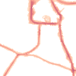 Night-time road noise heatmap for DY8 1AS