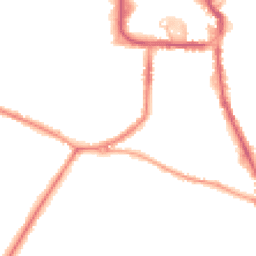 Night-time road noise heatmap for DY8 1AY