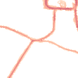 Night-time road noise heatmap for DY8 1BA