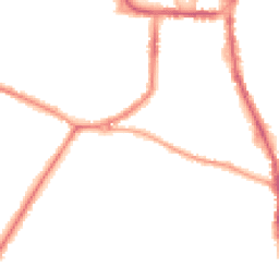 Night-time road noise heatmap for DY8 1BB