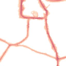 Night-time road noise heatmap for DY8 1BE