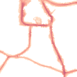 Night-time road noise heatmap for DY8 1BG