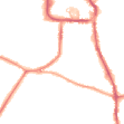 Night-time road noise heatmap for DY8 1BJ