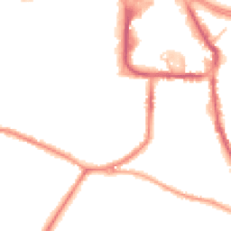 Night-time road noise heatmap for DY8 1BP