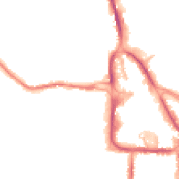 Night-time road noise heatmap for DY8 1BS