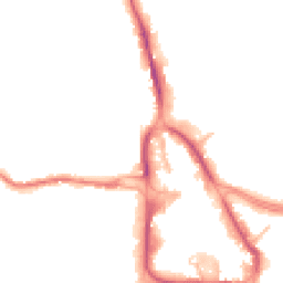 Night-time road noise heatmap for DY8 1BX