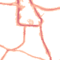 Night-time road noise heatmap for DY8 1BY