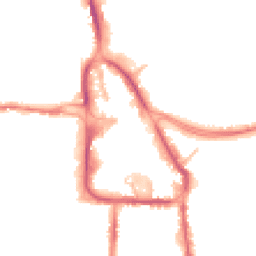 Night-time road noise heatmap for DY8 1DA