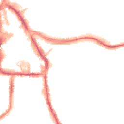 Night-time road noise heatmap for DY8 1EX